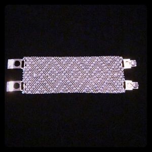 Liquid silver bracelet